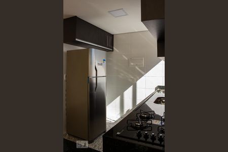 Cozinha de apartamento para alugar com 1 quarto, 40m² em Funcionários, Belo Horizonte