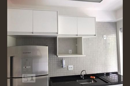 cozinha de kitnet/studio para alugar com 1 quarto, 38m² em Vila Andrade, São Paulo