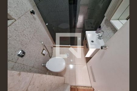 Banheiro da Suíte de apartamento à venda com 2 quartos, 46m² em Glória, Rio de Janeiro