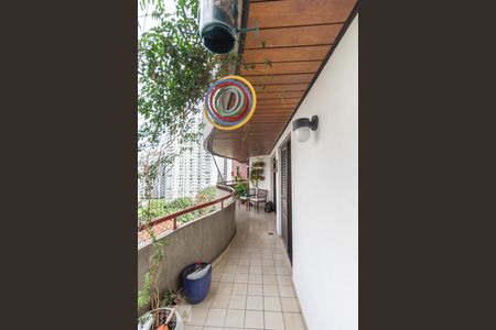 Varanda de apartamento à venda com 4 quartos, 158m² em Santo Amaro, São Paulo