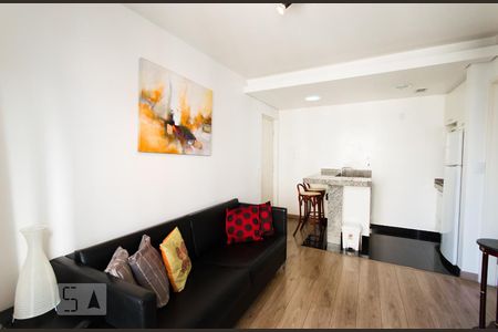 Sala de apartamento para alugar com 1 quarto, 41m² em Morro dos Ingleses, São Paulo