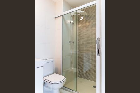 Banheiro de kitnet/studio para alugar com 1 quarto, 48m² em Vila Cruzeiro, São Paulo