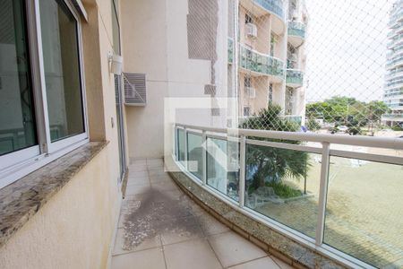 Varanda de apartamento à venda com 1 quarto, 60m² em Barra da Tijuca, Rio de Janeiro