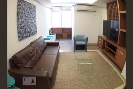 Sala de apartamento para alugar com 3 quartos, 107m² em Flamengo, Rio de Janeiro