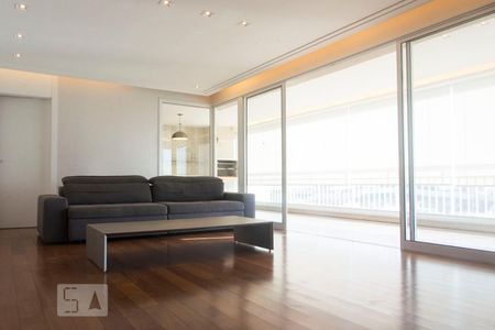 Sala de apartamento para alugar com 3 quartos, 177m² em Jardim Monte Kemel, São Paulo