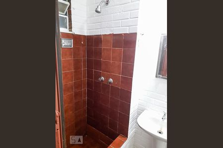 Banheiro - Suíte de apartamento para alugar com 1 quarto, 47m² em Glória, Rio de Janeiro