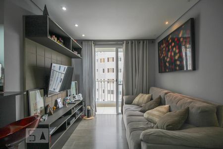 Sala de apartamento para alugar com 2 quartos, 49m² em Parque Reboucas, São Paulo