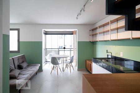 Studio de kitnet/studio à venda com 1 quarto, 65m² em Cidade Monções, São Paulo