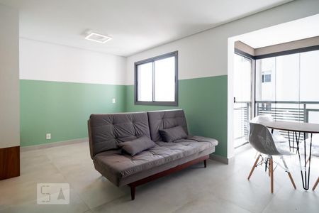 Studio / Sala de kitnet/studio à venda com 1 quarto, 65m² em Cidade Monções, São Paulo