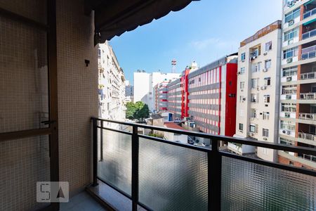 Vista da Varanda de apartamento à venda com 1 quarto, 56m² em Ipanema, Rio de Janeiro