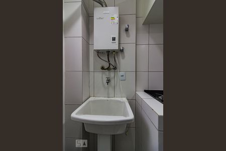 Detalhe da area de serviço de kitnet/studio para alugar com 1 quarto, 30m² em Higienópolis, Porto Alegre