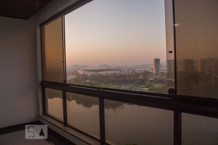 Vista da Sala de apartamento para alugar com 3 quartos, 92m² em Barra da Tijuca, Rio de Janeiro