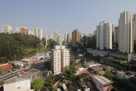 Vista da varanda de apartamento para alugar com 1 quarto, 40m² em Vila Andrade, São Paulo