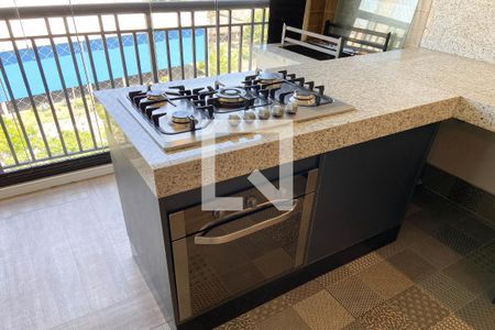 Sala/Cozinha/Varanda Gourmet de apartamento à venda com 2 quartos, 62m² em Continental, Osasco