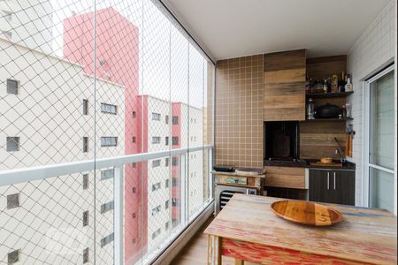 Varanda gourmet de apartamento à venda com 2 quartos, 92m² em Baeta Neves, São Bernardo do Campo