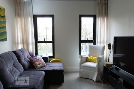 Sala de apartamento para alugar com 2 quartos, 70m² em Vila Regente Feijó, São Paulo