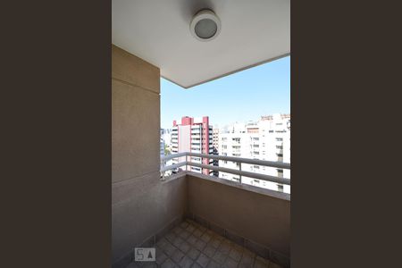 Varanda de apartamento à venda com 1 quarto, 49m² em Pinheiros, São Paulo