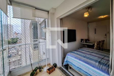 varanda de apartamento à venda com 2 quartos, 49m² em Cambuci, São Paulo