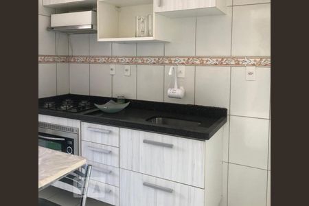 Cozinha de apartamento à venda com 2 quartos, 48m² em Vila Santa Teresa (zona Sul), São Paulo