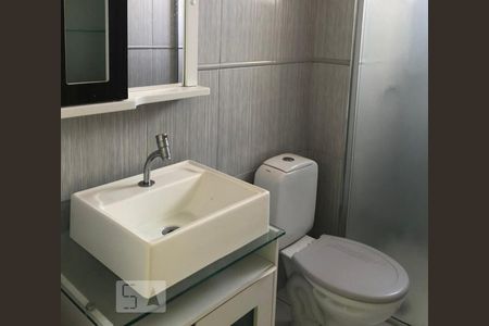 Banheiro de apartamento à venda com 2 quartos, 48m² em Vila Santa Teresa (zona Sul), São Paulo