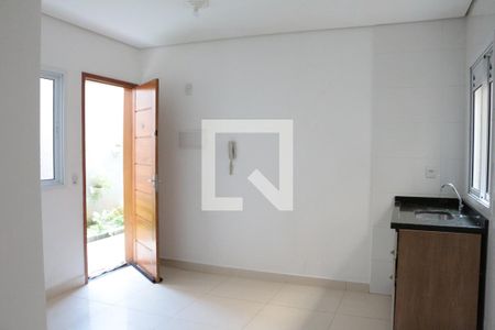 Sala/Cozinha de apartamento para alugar com 2 quartos, 42m² em Vila Esperança, São Paulo