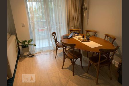 Detalhe Sala de apartamento para alugar com 2 quartos, 69m² em Vila Andrade, São Paulo