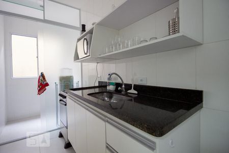 Cozinha de apartamento à venda com 1 quarto, 36m² em Jardim Franca, São Paulo
