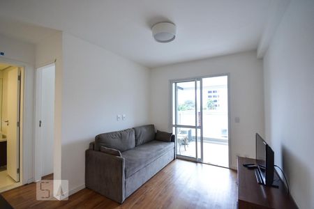 Sala de apartamento à venda com 1 quarto, 45m² em Pinheiros, São Paulo