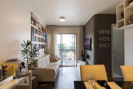 Sala de apartamento à venda com 1 quarto, 60m² em Vila Mascote, São Paulo