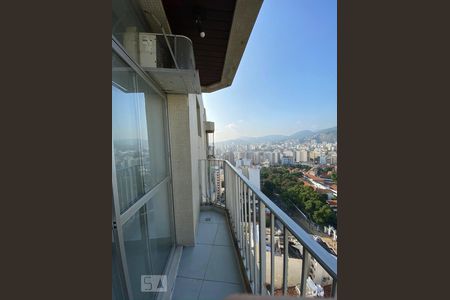 Suíte Varanda de apartamento à venda com 3 quartos, 105m² em Maracanã, Rio de Janeiro