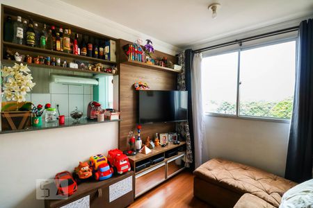 Sala de apartamento para alugar com 2 quartos, 56m² em Parque Novo Mundo, São Paulo
