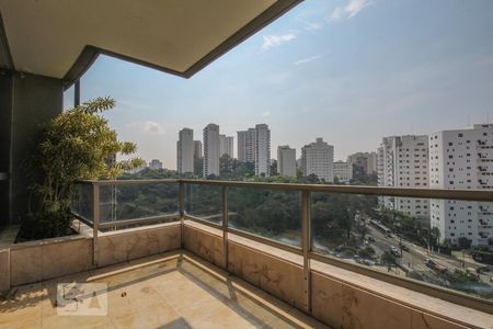 varanda de apartamento para alugar com 4 quartos, 300m² em Vila Suzana, São Paulo