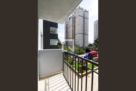 Sacada da Sala de apartamento à venda com 2 quartos, 53m² em Vila Augusta, Guarulhos