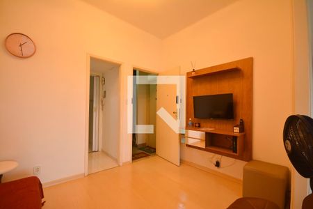 Sala de apartamento à venda com 1 quarto, 42m² em Glória, Rio de Janeiro
