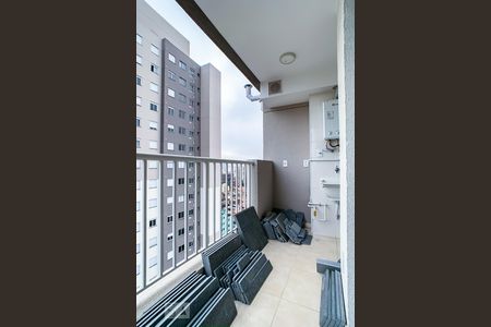Varanda da Sala de apartamento à venda com 2 quartos, 47m² em Vila Galvão, Guarulhos