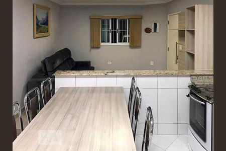 Cozinha de casa para alugar com 1 quarto, 50m² em Jardim Nordeste, São Paulo