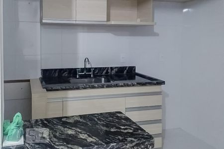 Cozinha de apartamento à venda com 2 quartos, 58m² em Casa Branca, Santo André