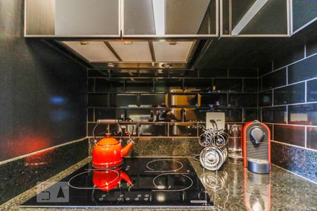 Cozinha de apartamento para alugar com 1 quarto, 63m² em Brooklin Paulista, São Paulo