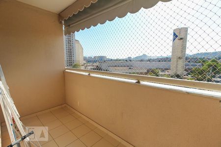 Varanda da Sala de apartamento para alugar com 2 quartos, 65m² em Cachambi, Rio de Janeiro