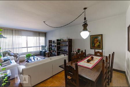 Sala de apartamento à venda com 3 quartos, 122m² em Lagoa, Rio de Janeiro