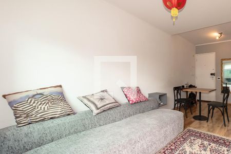 Sala de apartamento para alugar com 1 quarto, 60m² em Vila Nova Conceição, São Paulo