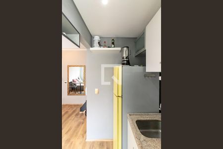 Cozinha de apartamento para alugar com 1 quarto, 60m² em Vila Nova Conceição, São Paulo