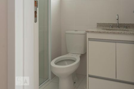 Banheiro da Suíte de apartamento à venda com 2 quartos, 68m² em Vila Mascote, São Paulo