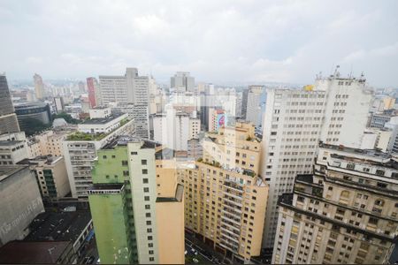 Vista da Rua de apartamento à venda com 1 quarto, 37m² em Centro, São Paulo