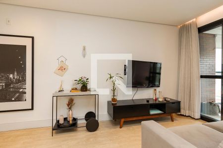 Sala de apartamento à venda com 1 quarto, 41m² em Cidade Monções, São Paulo