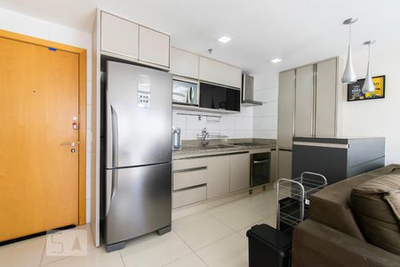 Cozinha de apartamento para alugar com 1 quarto, 44m² em Norte (águas Claras), Brasília
