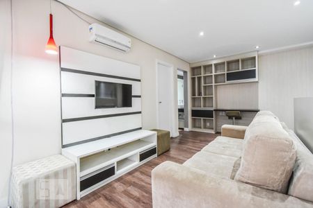 Sala de apartamento à venda com 1 quarto, 57m² em Pinheiros, São Paulo