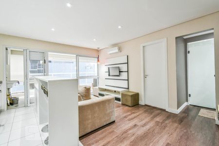 Sala de apartamento à venda com 1 quarto, 57m² em Pinheiros, São Paulo