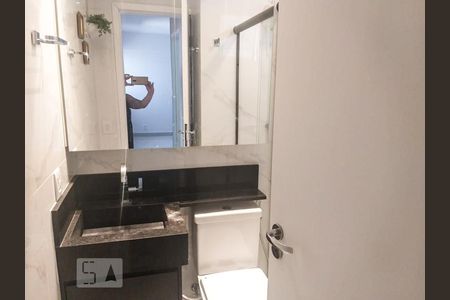 Banheiro Social de apartamento para alugar com 3 quartos, 60m² em Jardim América, Goiânia