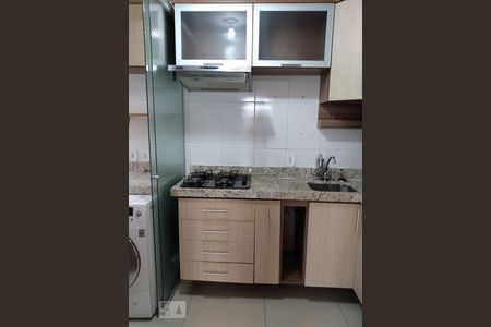 Cozinha de apartamento à venda com 2 quartos, 54m² em Santos Dumont, São Leopoldo